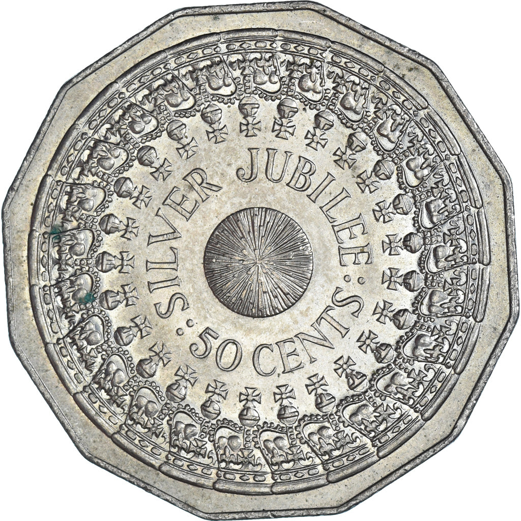 Monnaie, Australie, 50 Cents, 1977