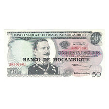 Geldschein, Mosambik, 50 Escudos, 1970, 1970-10-27, KM:116, UNZ
