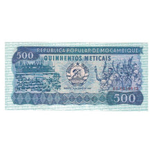 Biljet, Mozambique, 500 Meticais, 1983, 1983-06-16, KM:131a, NIEUW