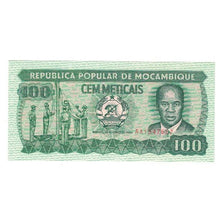 Banknote, Mozambique, 100 Meticais, 1989, 1989-06-16, KM:130c, UNC(65-70)