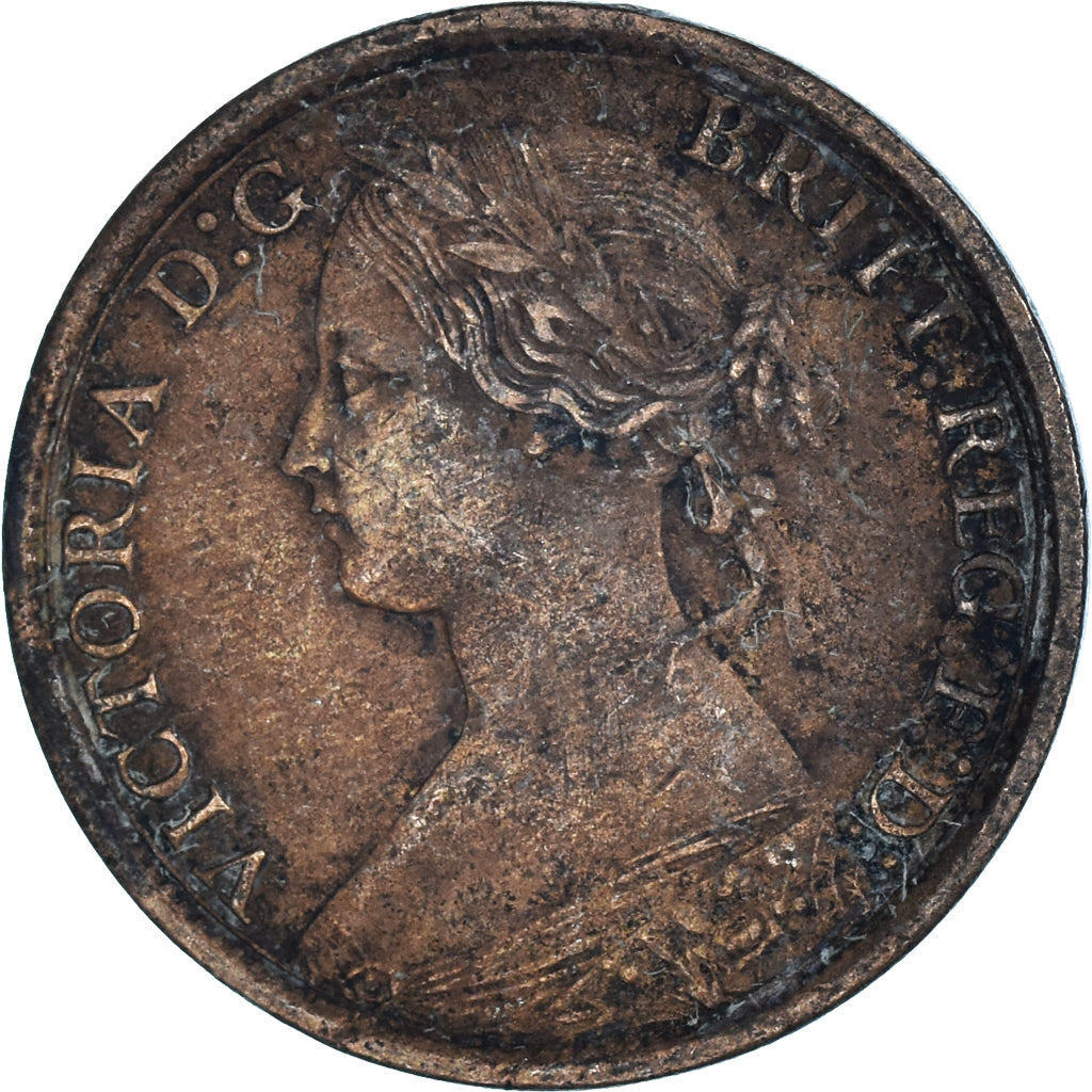 Coin, Great Britain, Farthing, 1866