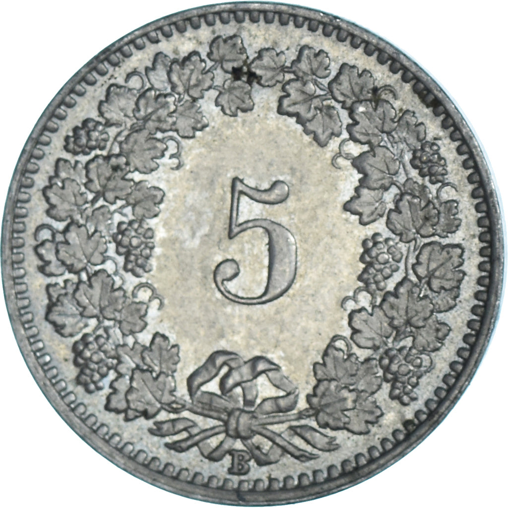 Coin, Switzerland, 5 Rappen, 1910