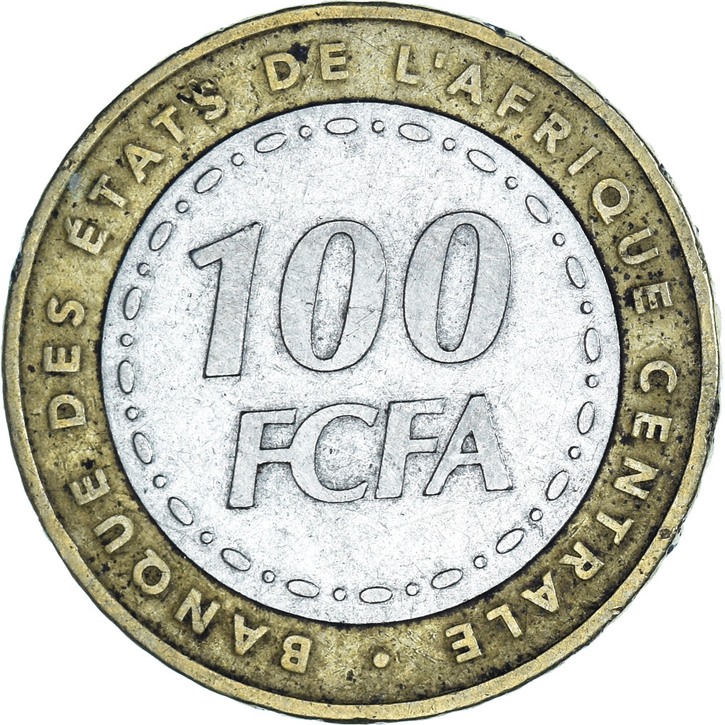 Coin, Central African States, 100 Francs, 2006