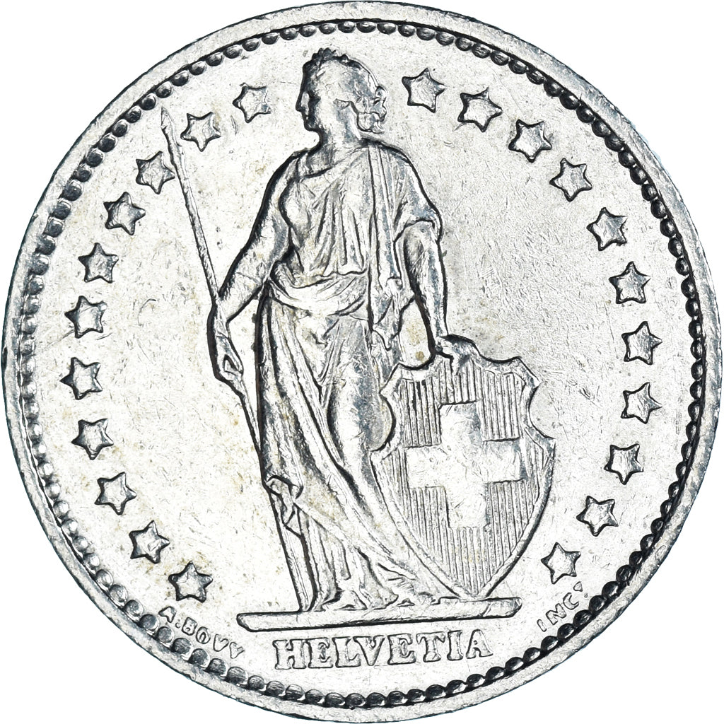 Monnaie, Suisse, Franc, 1975