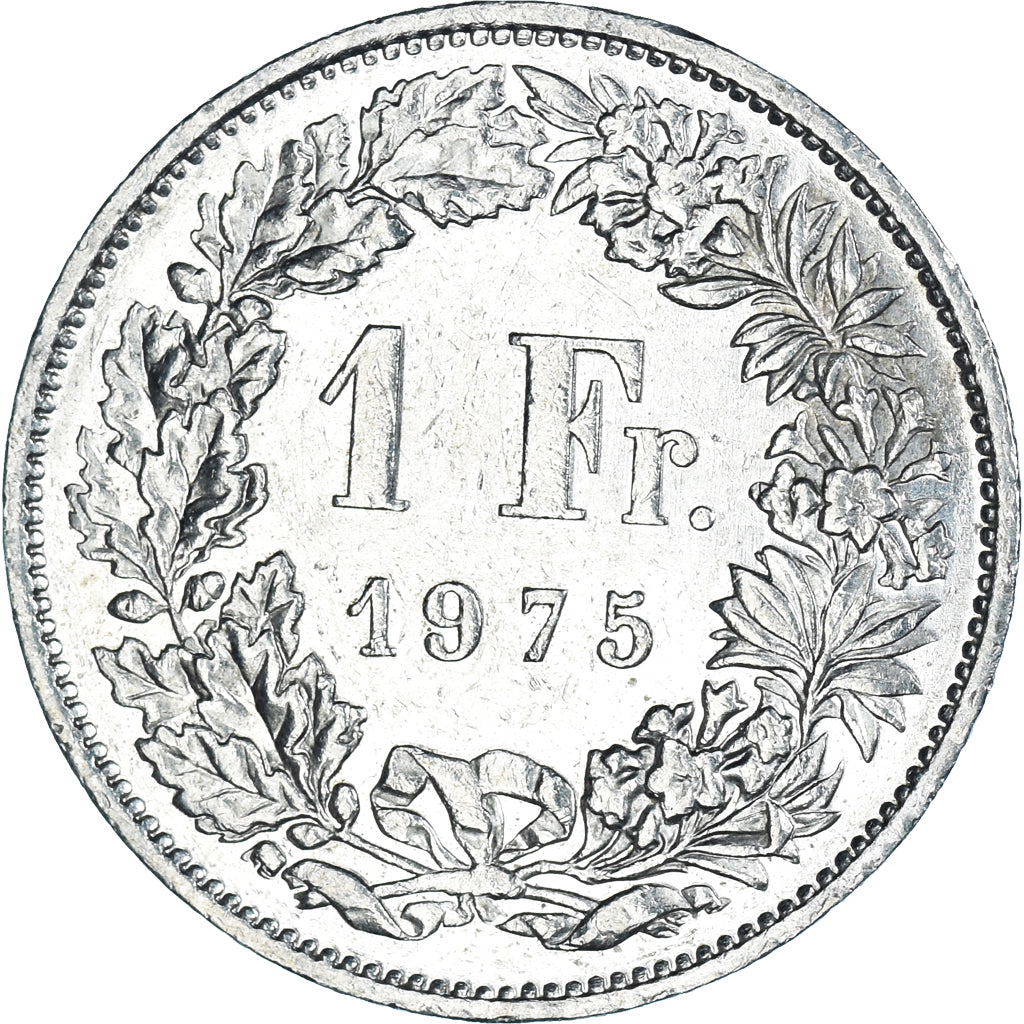 Monnaie, Suisse, Franc, 1975
