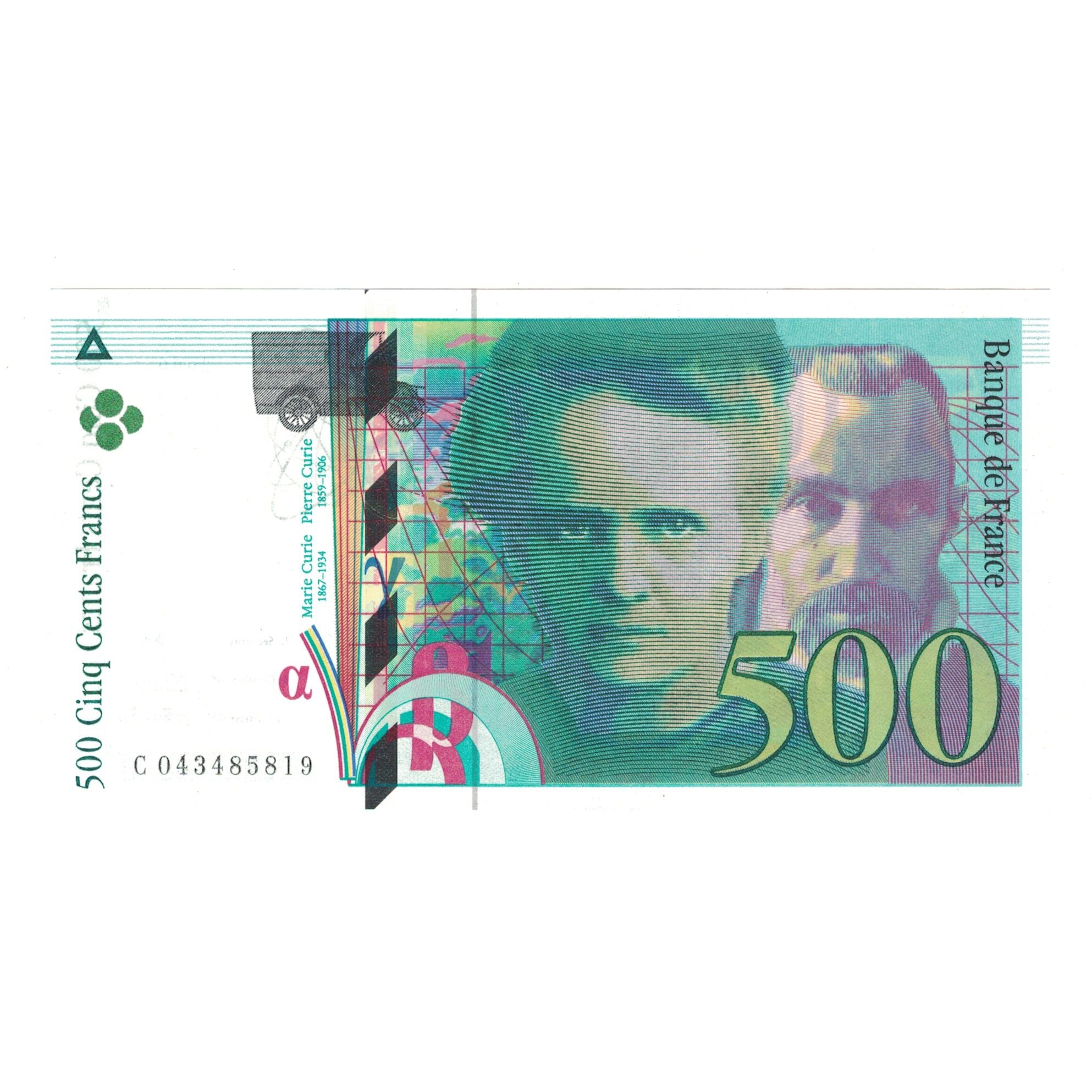 Frankreich, 500 Francs, Pierre et Marie Curie, 2000, C043485819, UNZ
