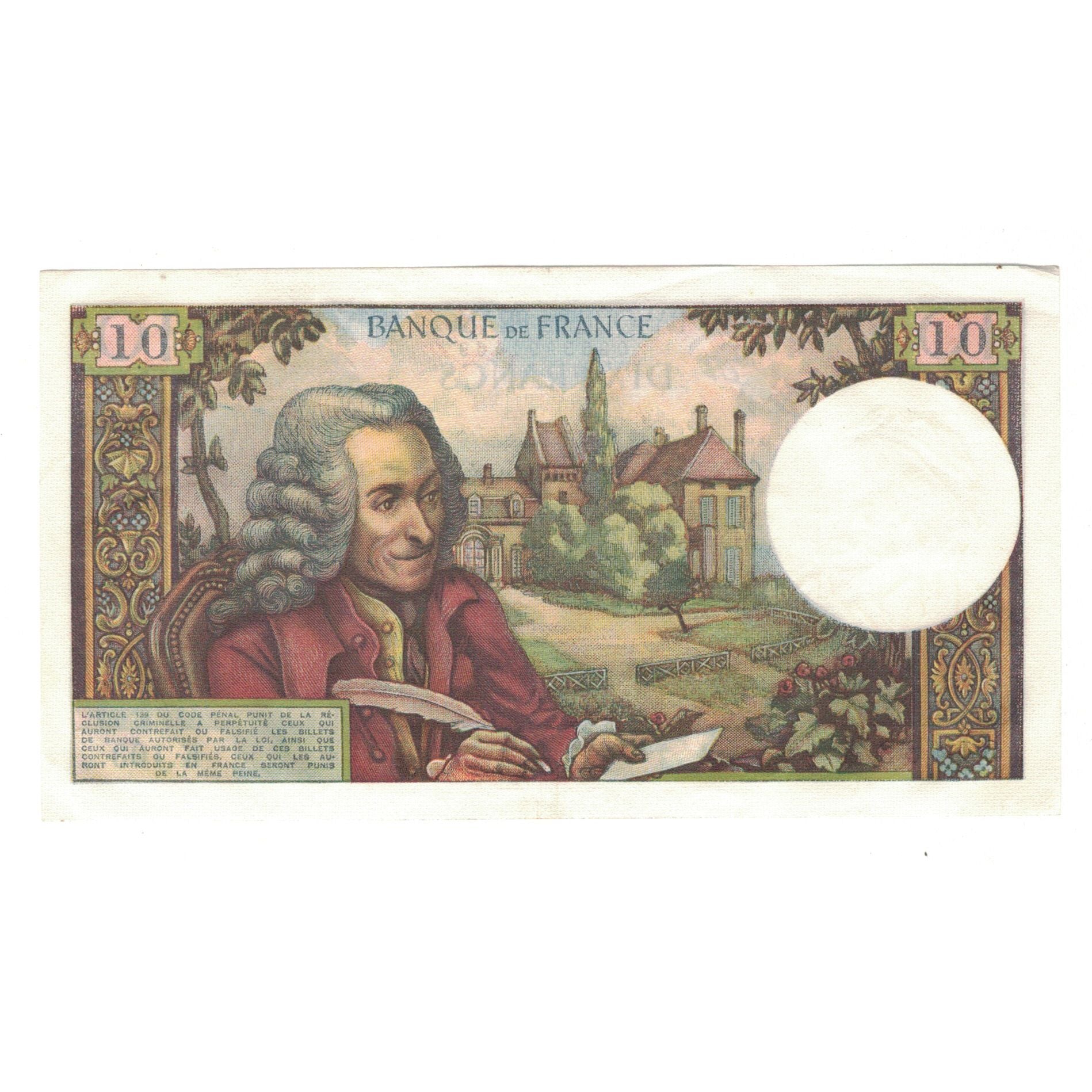 Frankrijk, 10 Francs, Voltaire, 1964, K.103, TTB+, Fayette:62.10, KM:147a