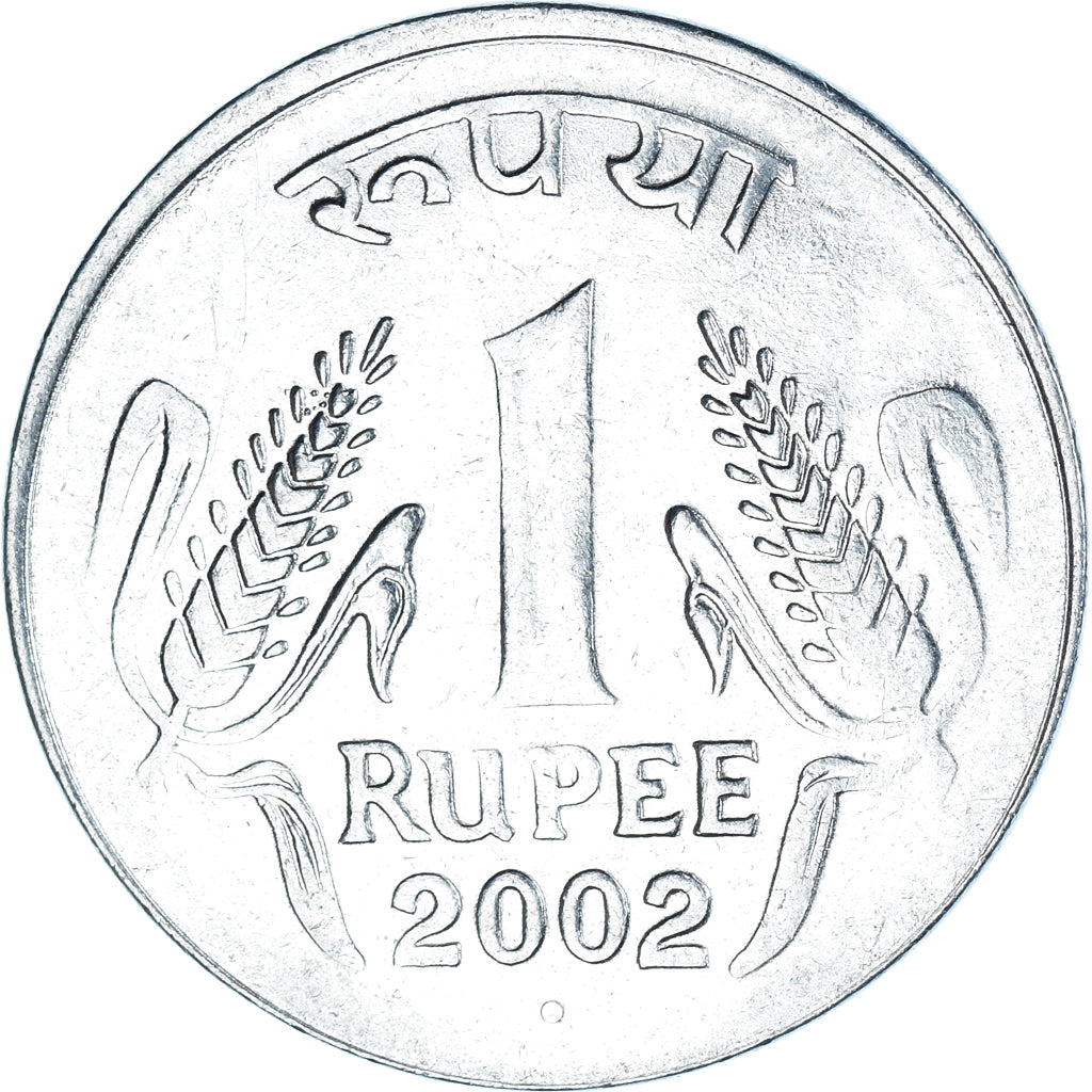 Münze, India, Rupee, 2002