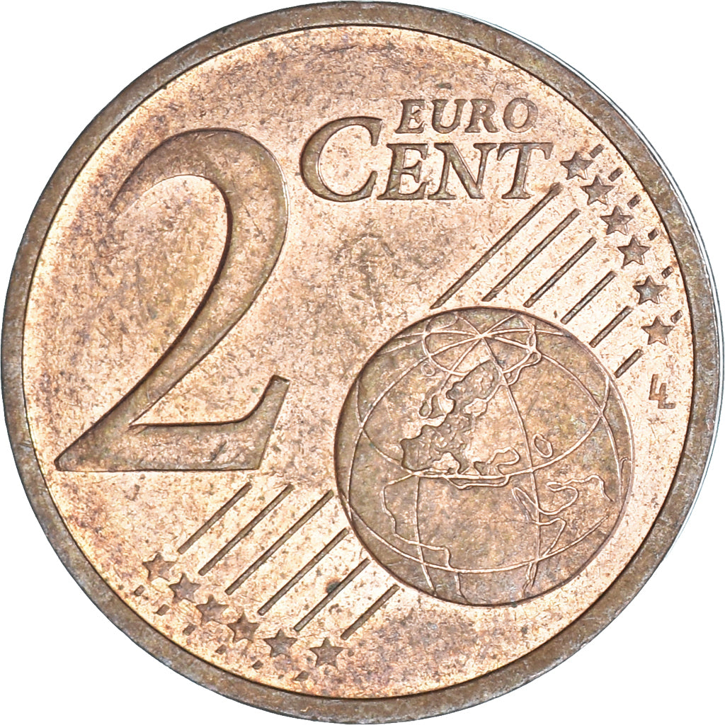 Moneda, Francia, 2 Euro Cent, 2010
