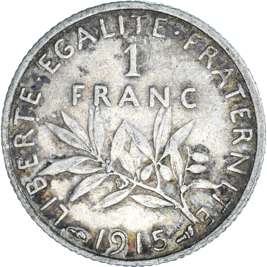 Moneda, Francia, Franc, 1915