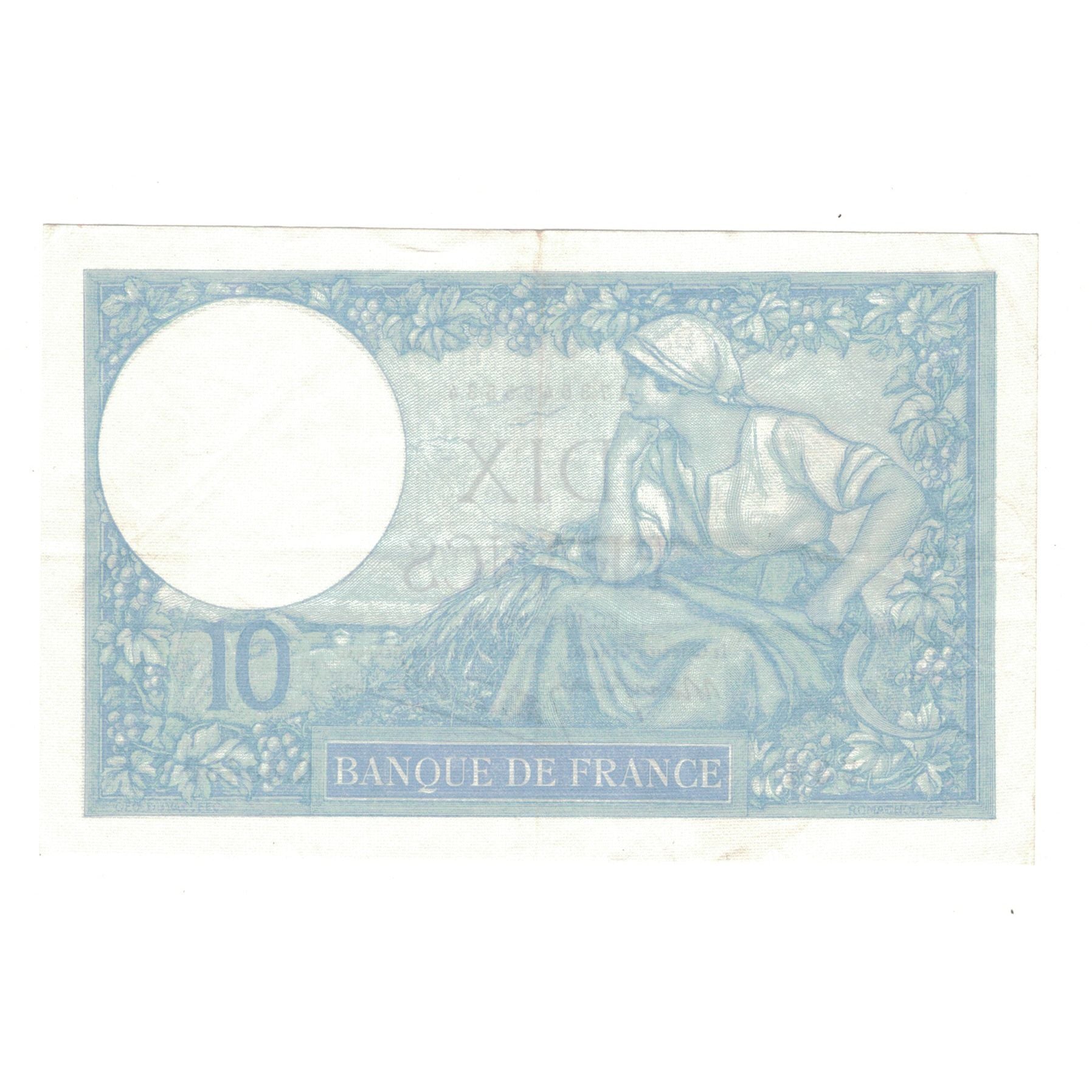 Frankreich, 10 Francs, Minerve, 1939, Q.69459, SS+, Fayette:7.3, KM:84