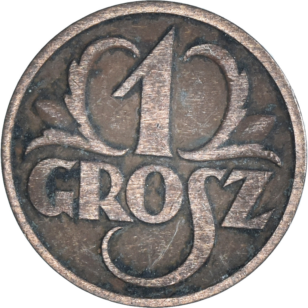 Moneta, Polonia, Grosz, 1938