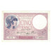 Frankrijk, 5 Francs, Violet, 1939, T.58654, TTB+, Fayette:4.2, KM:83
