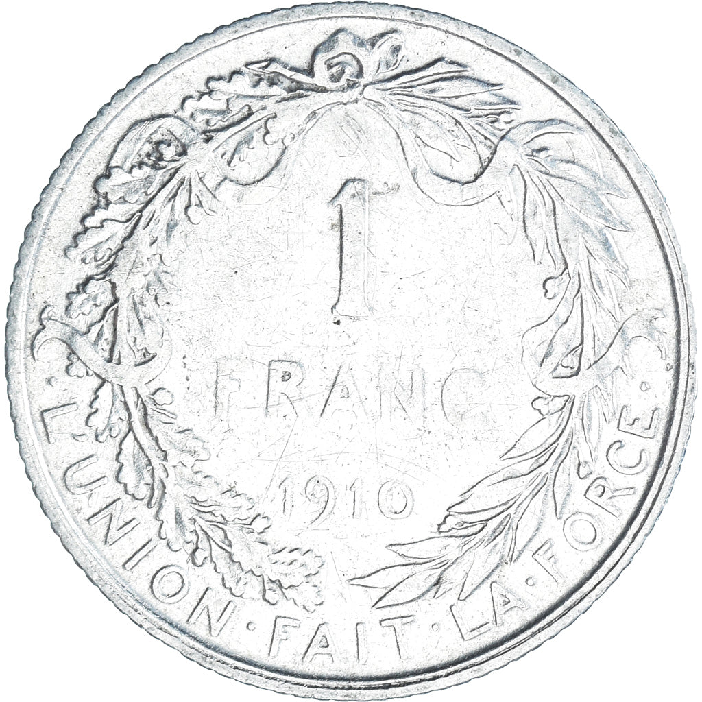 Coin, Belgium, Franc, 1910