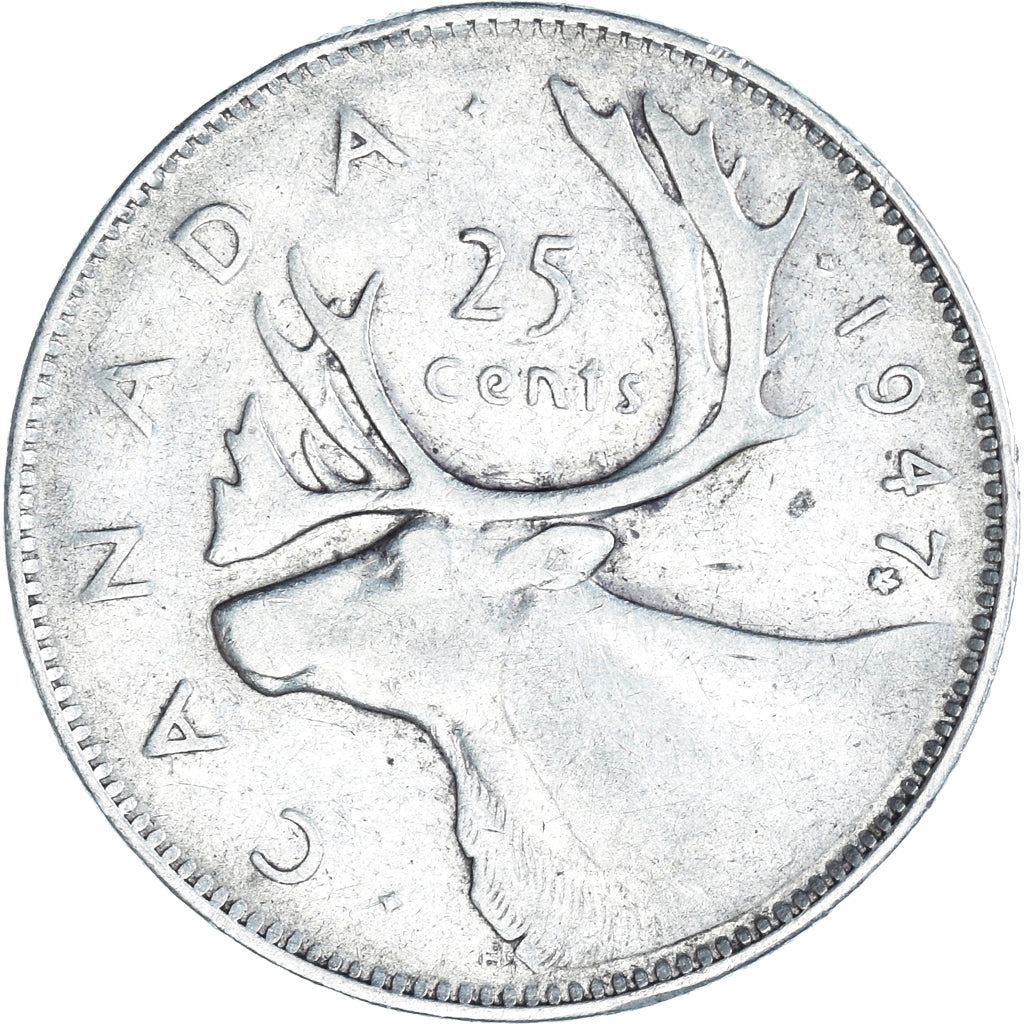 Coin, Canada, 25 Cents, 1947