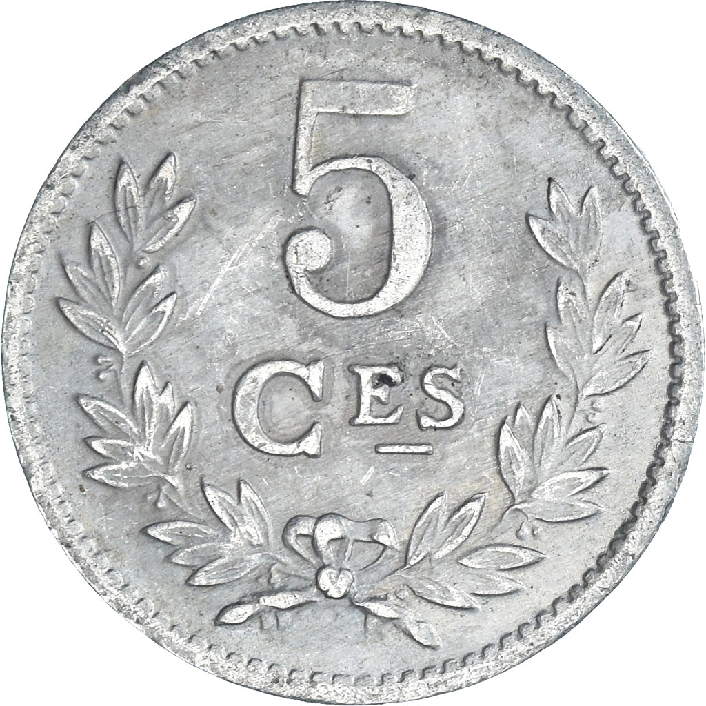 Moeda, Luxemburgo, 5 Centimes, 1924
