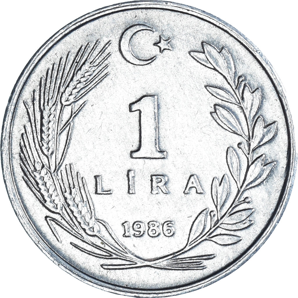 Munten, Turkije, Lira, 1986