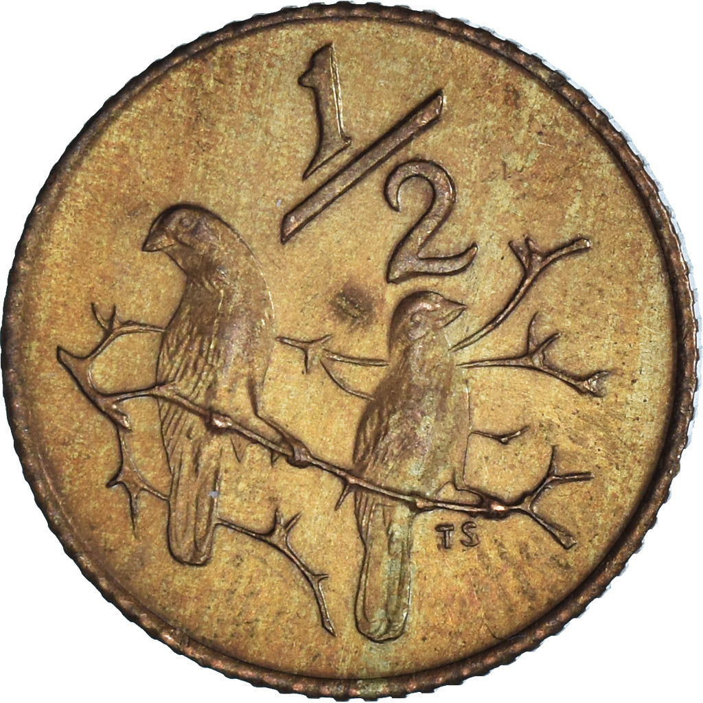 Coin, South Africa, 1/2 Cent, 1970