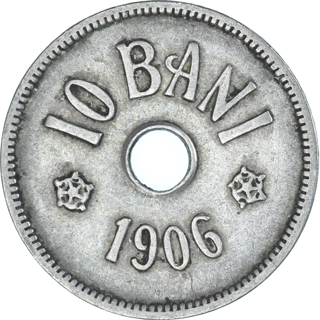 Coin, Romania, 10 Bani, 1906
