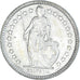 Münze, Schweiz, 1/2 Franc, 1962