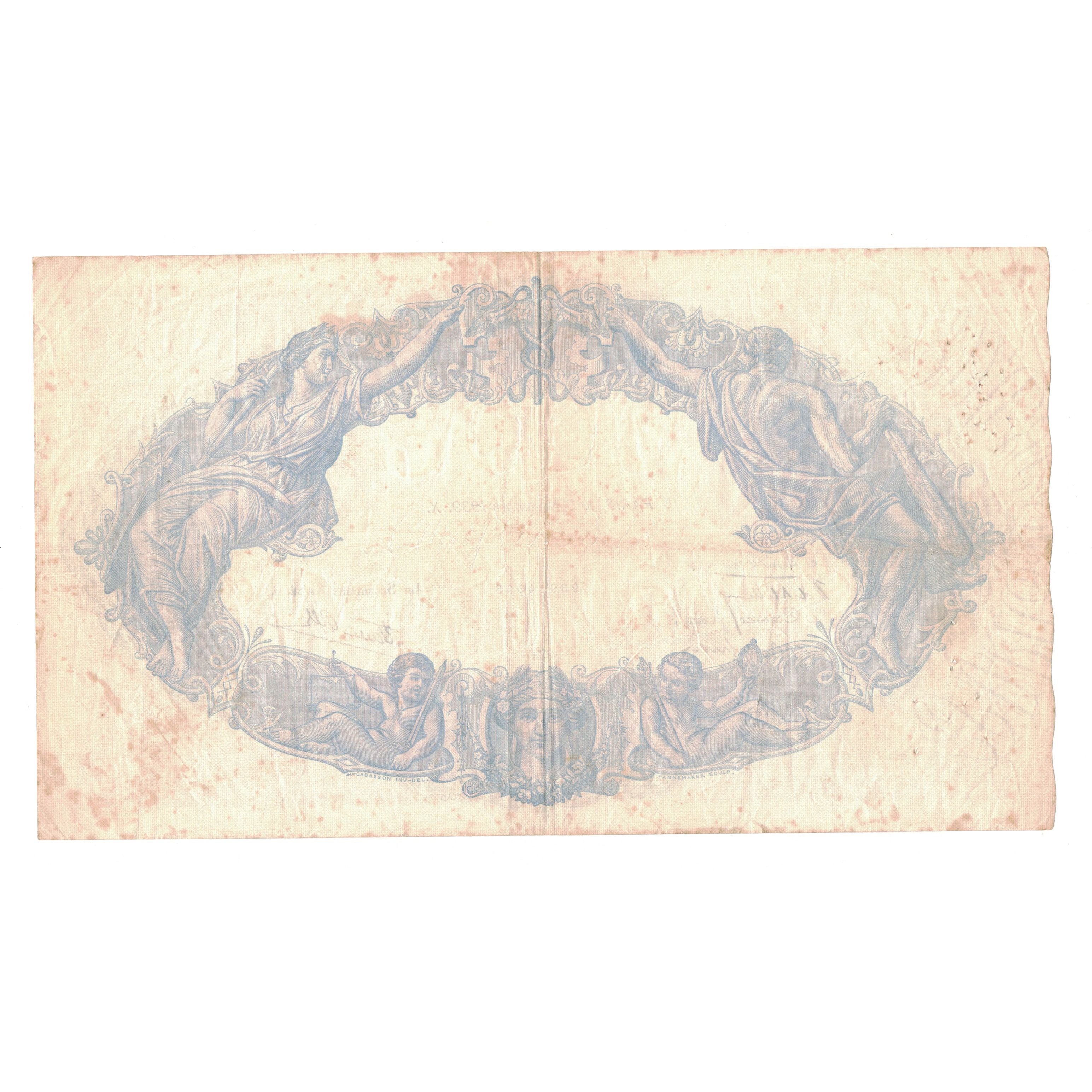 França, 500 Francs, Bleu et Rose, 1939, P.3757, VF(30-35), Fayette:31.47