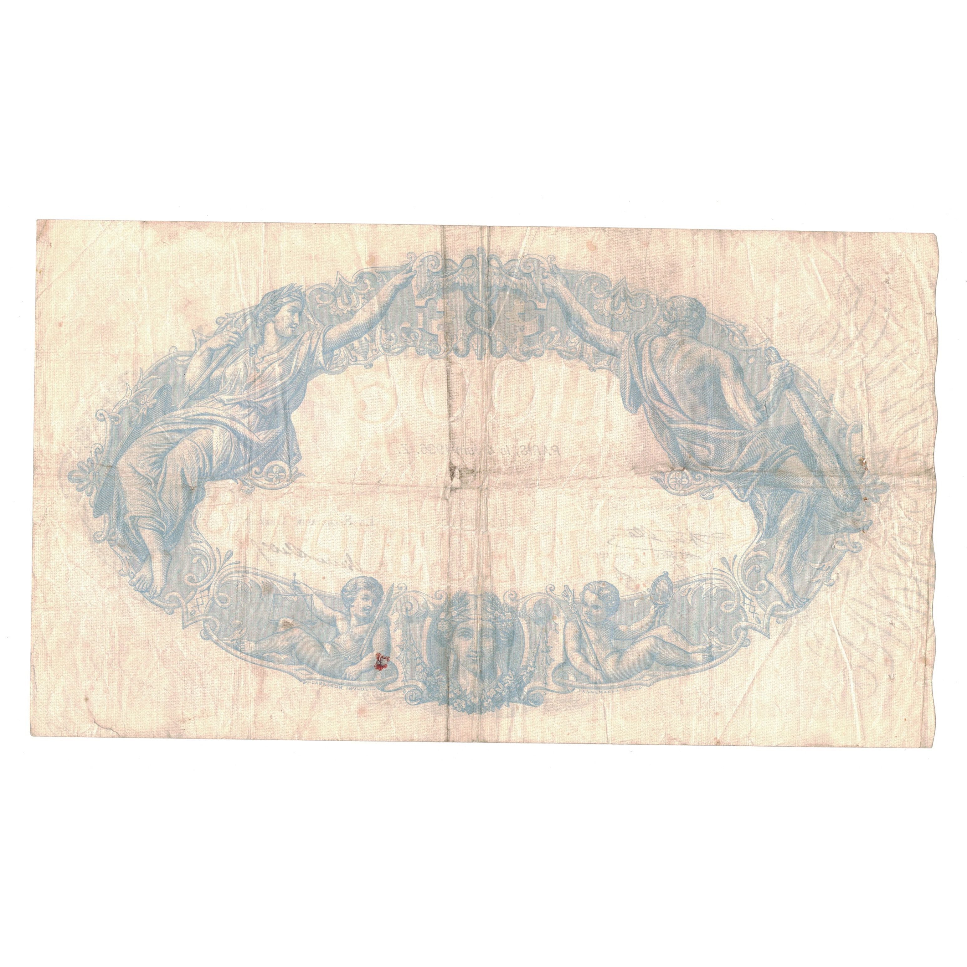 França, 500 Francs, Bleu et Rose, 1939, H.2319, VF(30-35), Fayette:30.37