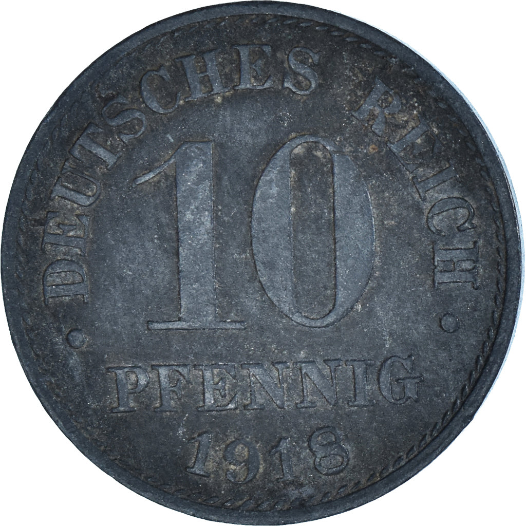 Duitsland, 10 Pfennig, 1918