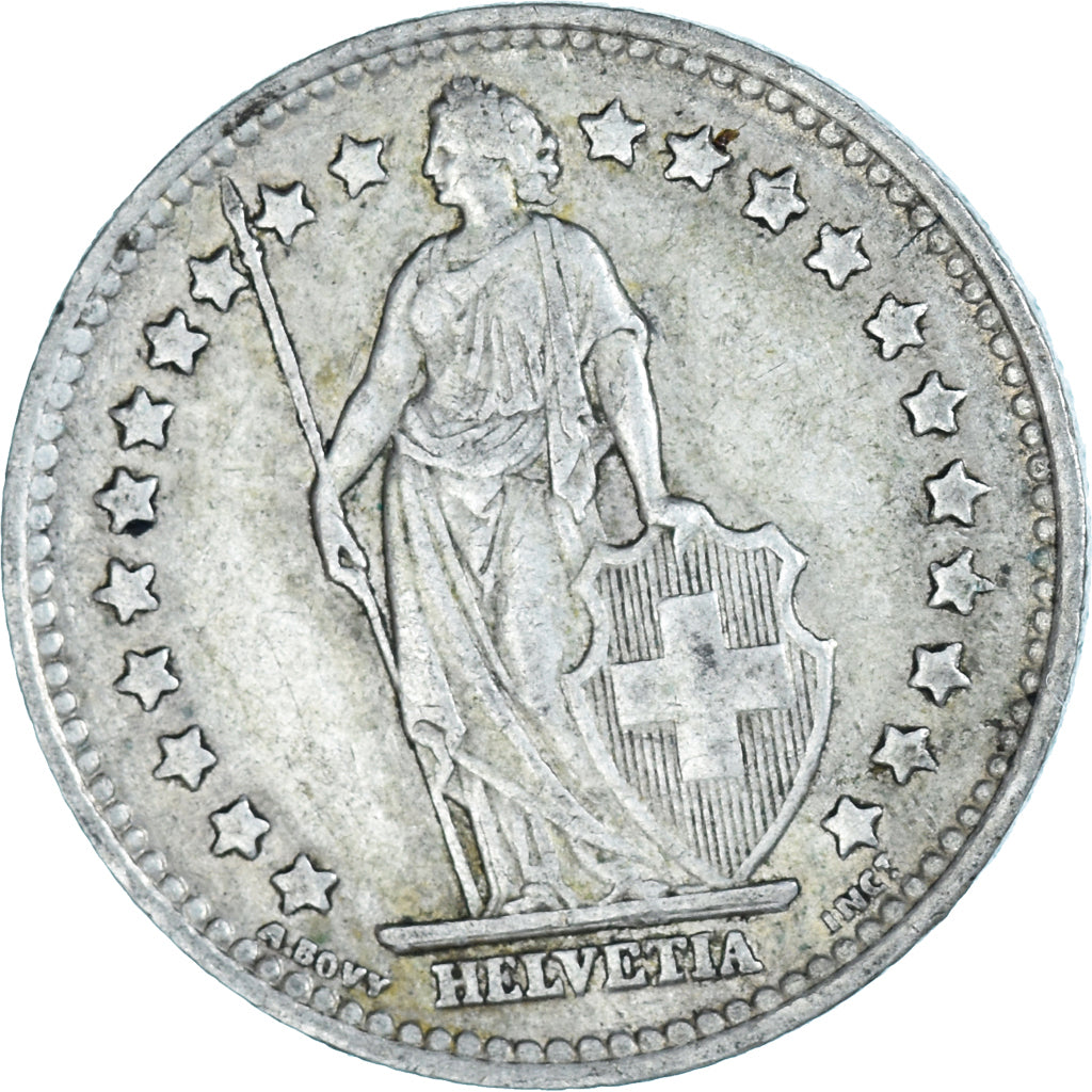 Coin, Switzerland, Franc, 1945