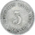 Moneda, ALEMANIA - IMPERIO, 5 Pfennig, 1898