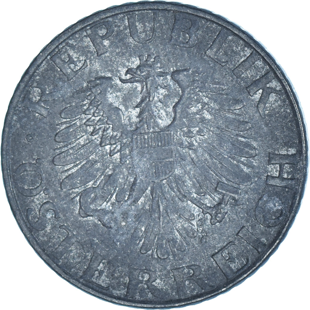 Moneda, Austria, 5 Groschen, 1962