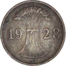 Moneta, Niemcy, Reichspfennig, 1928