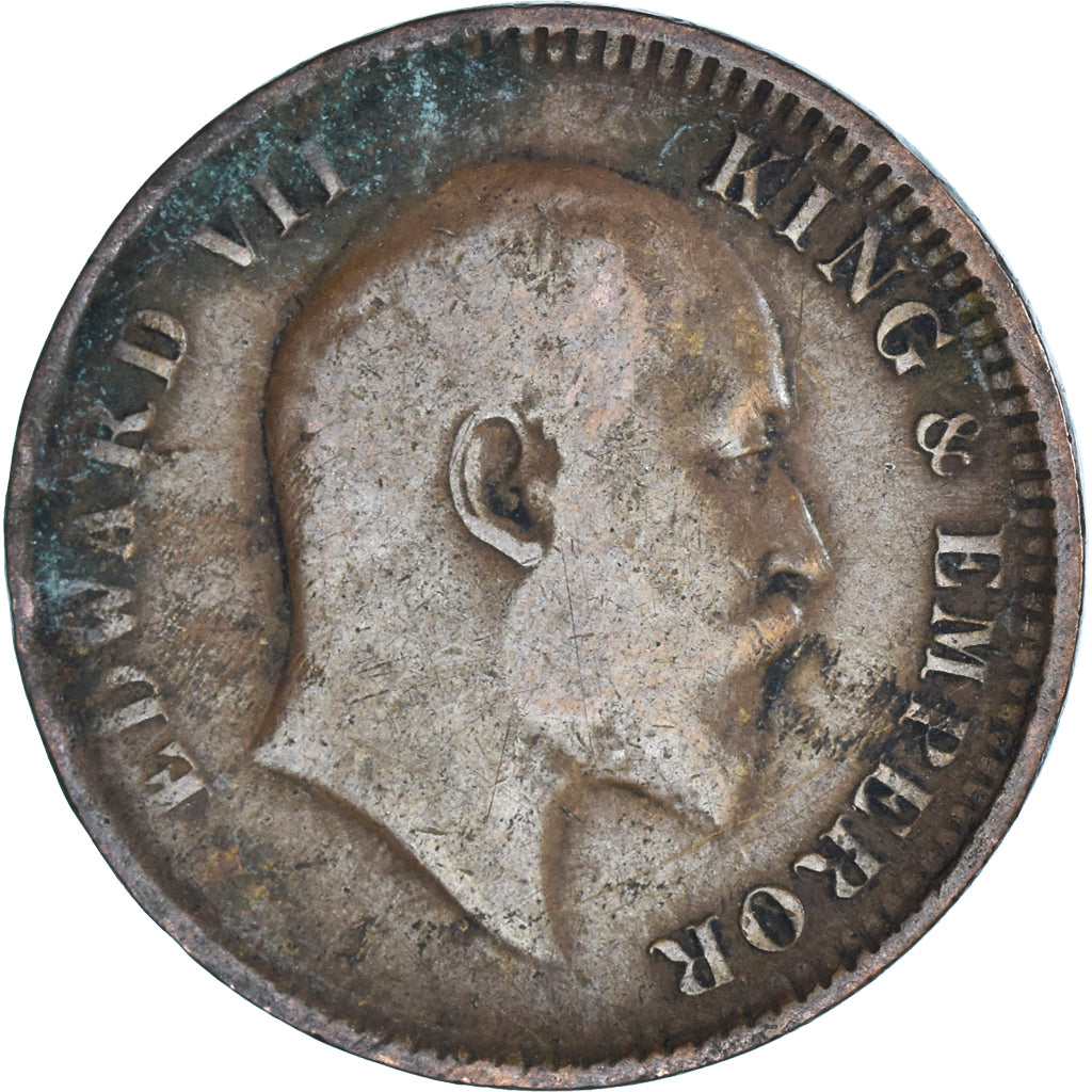Münze, India, 1/4 Anna, 1907