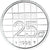 Monnaie, Pays-Bas, 25 Cents, 1998