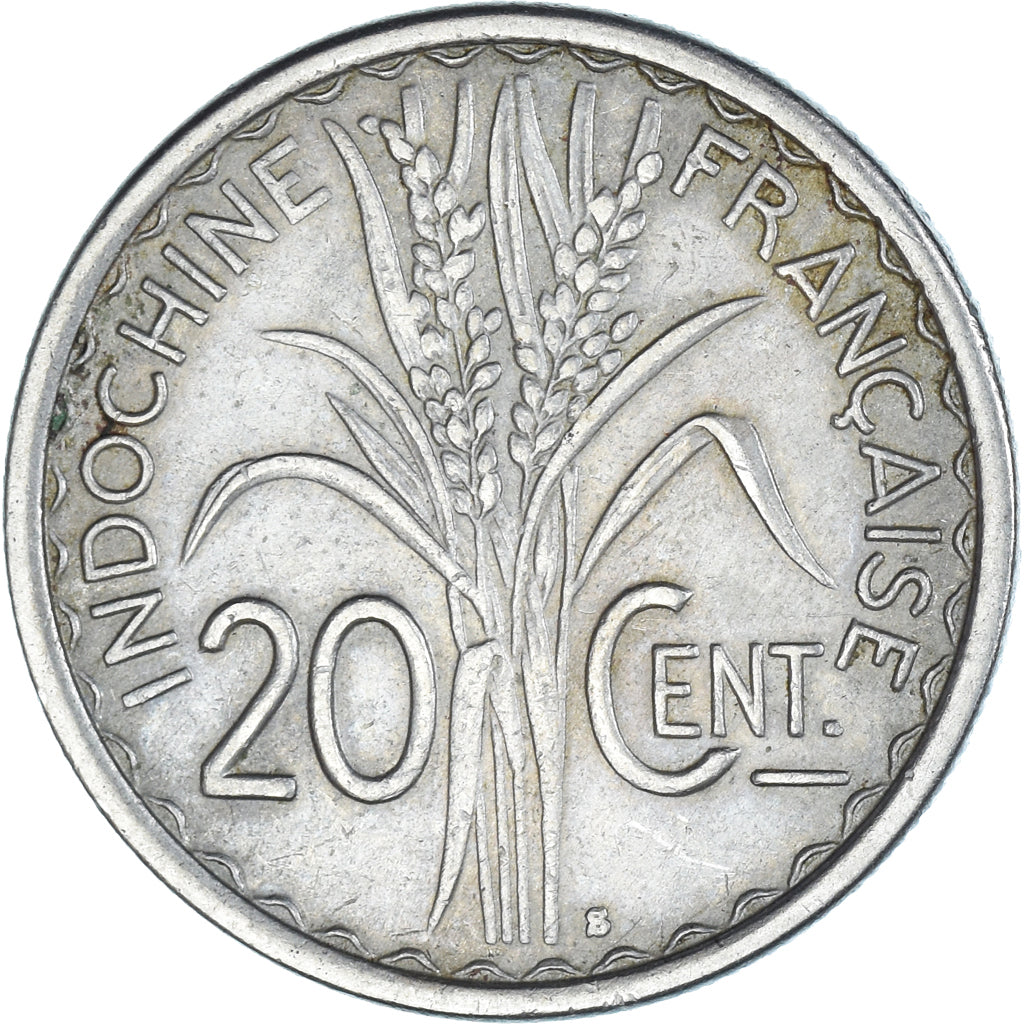 Coin, French Indochina, 20 Cents, 1941