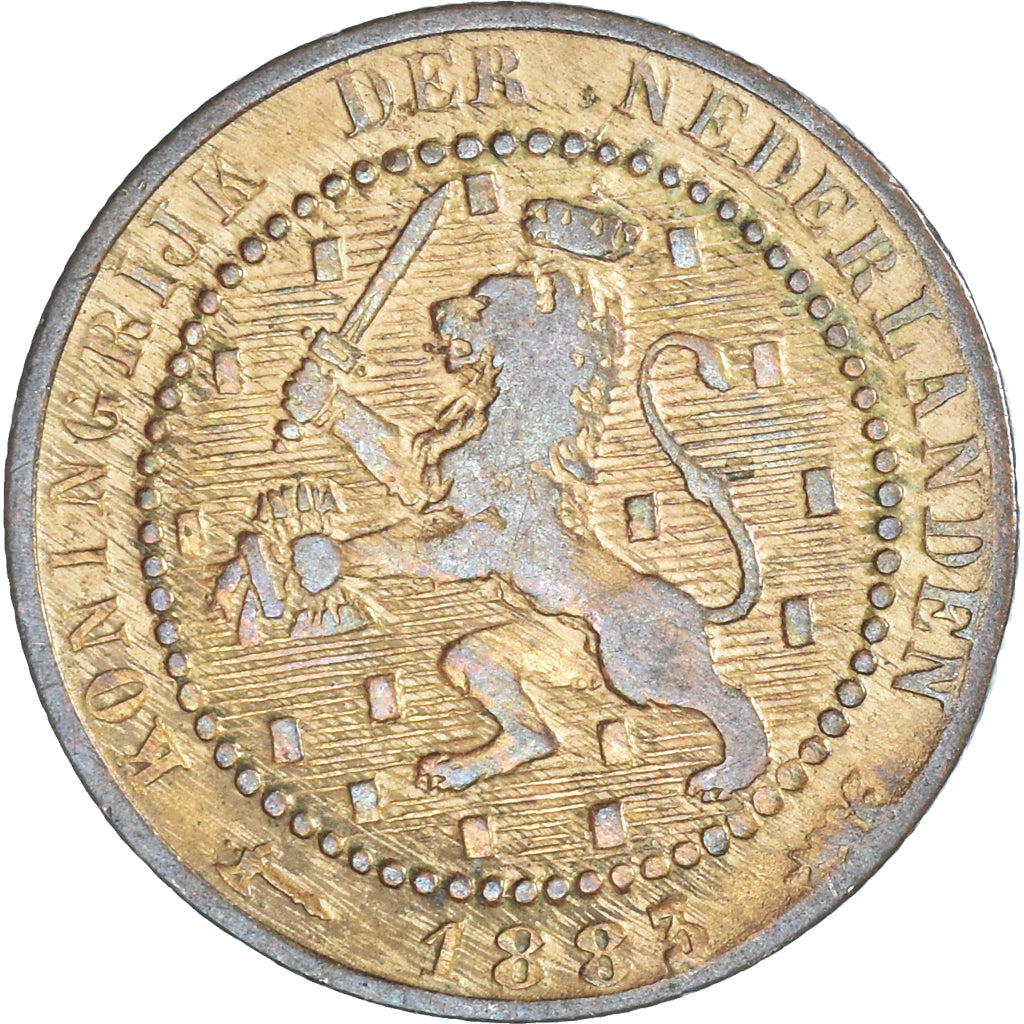 Moeda, Países Baixos, Cent, 1883