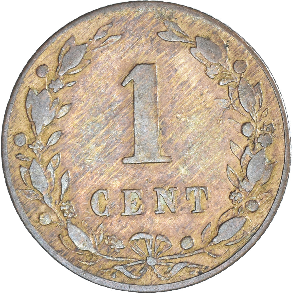 Moeda, Países Baixos, Cent, 1883