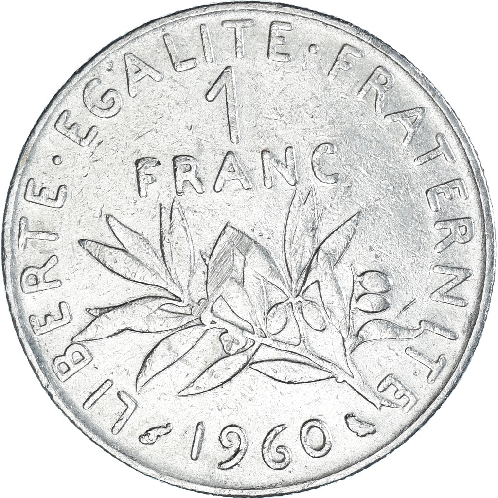 Münze, Frankreich, 1 Franc, 1960