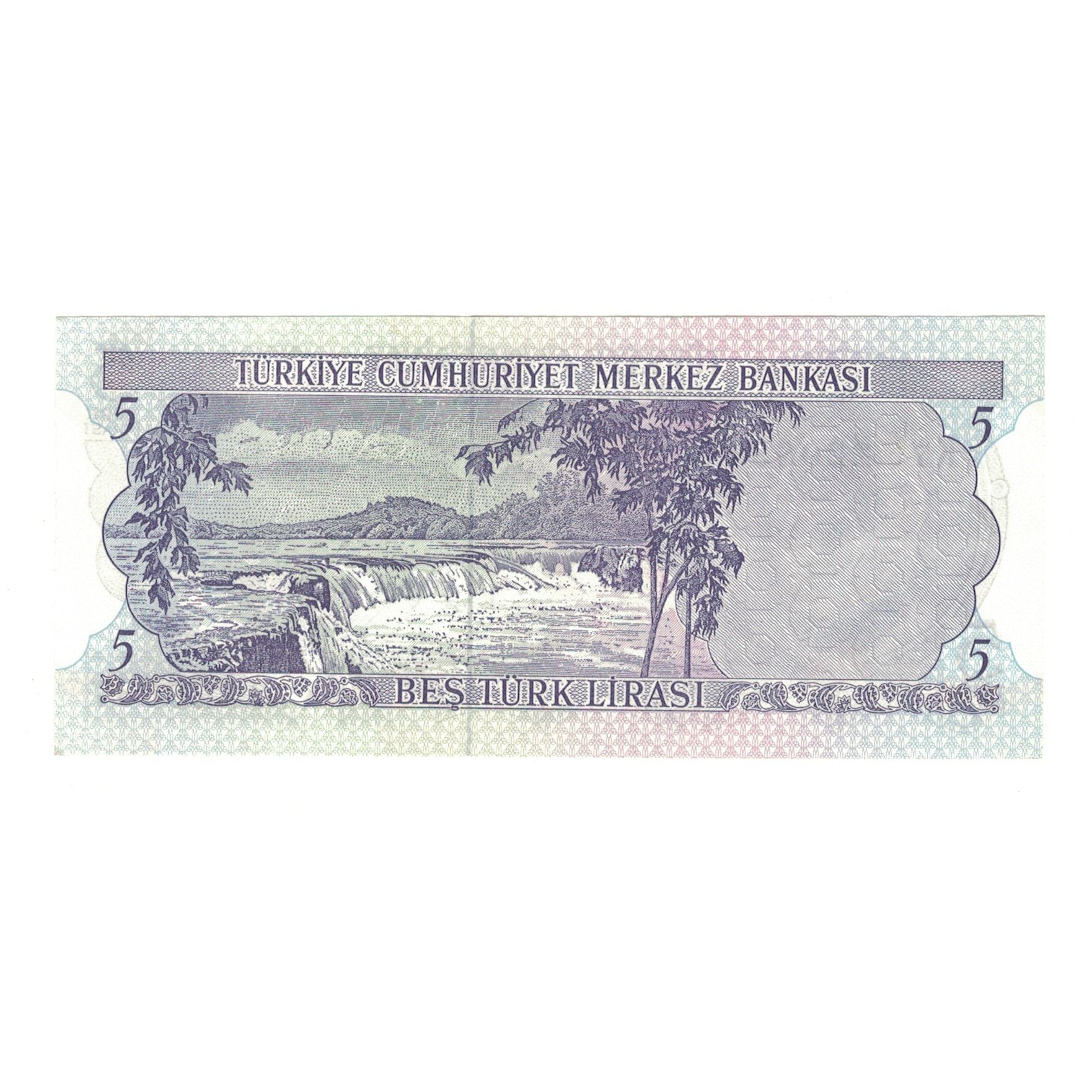 Banknote, Turkey, 5 Lira, 1930, KM:179, UNC(65-70)