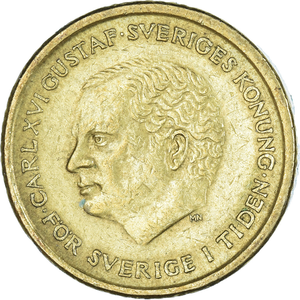 Moneta, Szwecja, 10 Kronor, 1991