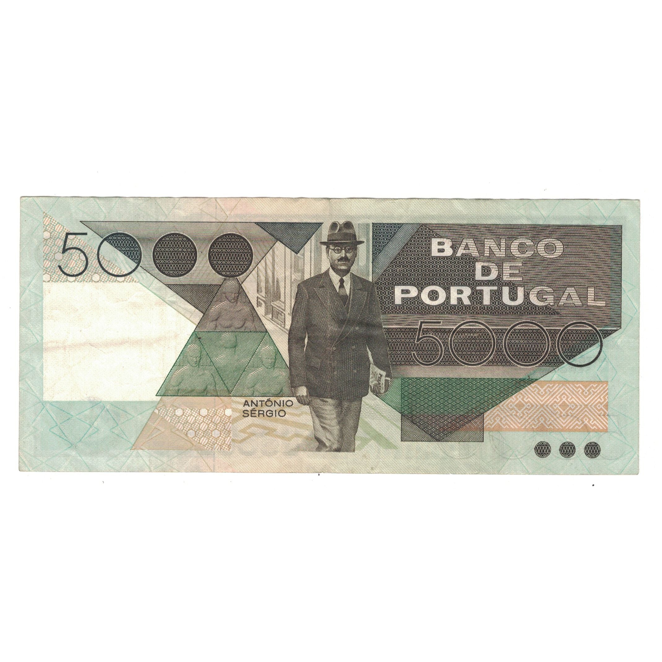Banknote, Portugal, 5000 Escudos, 1985, 1985-06-04, KM:182d, EF(40-45)