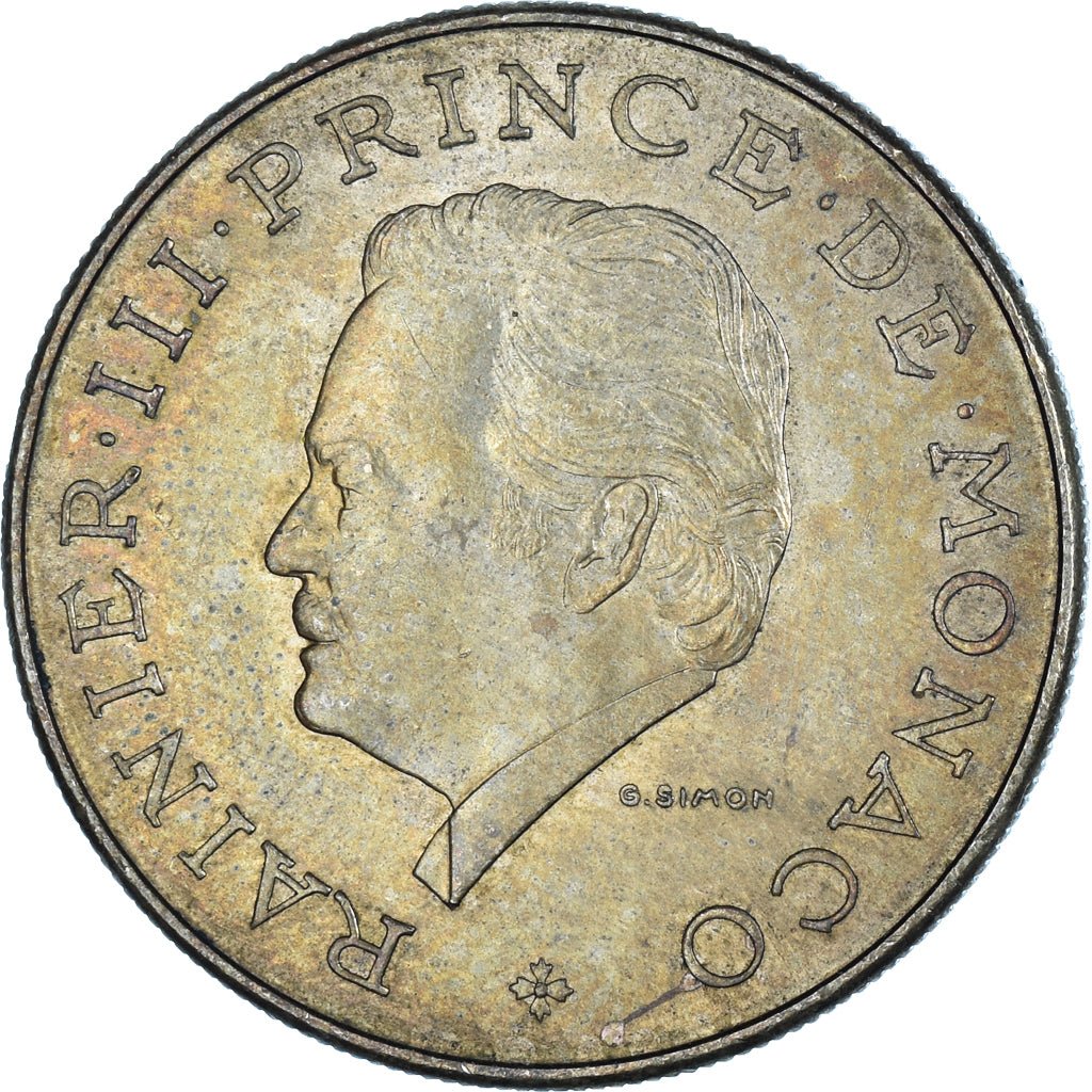 Moneda, Mónaco, 10 Francs, 1981