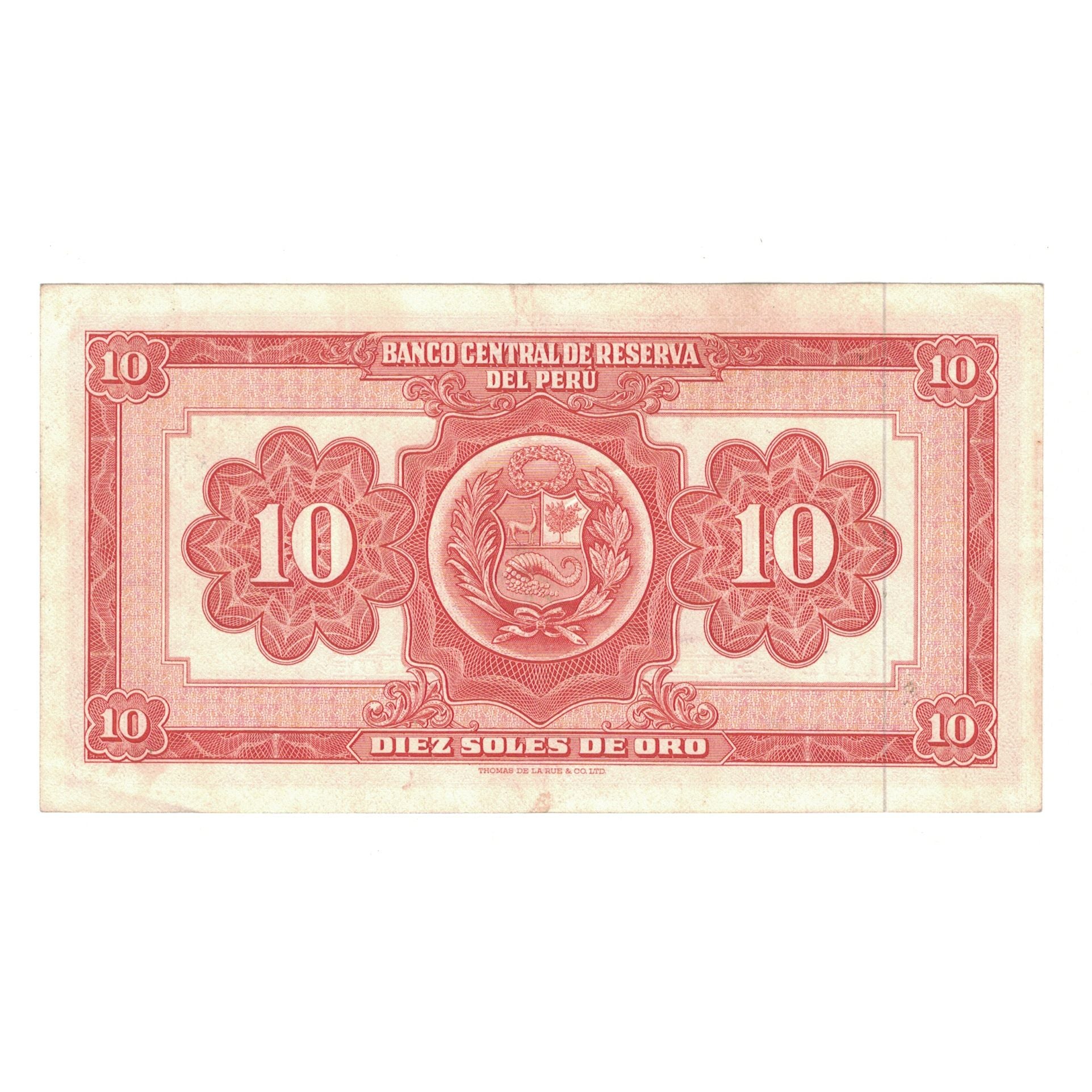 Banknote, Peru, 10 Soles De Oro, 1968, 1968-02-23, KM:84a, EF(40-45)