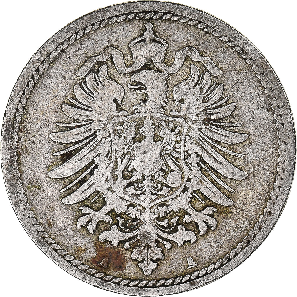 Coin, GERMANY - EMPIRE, 5 Pfennig, 1888