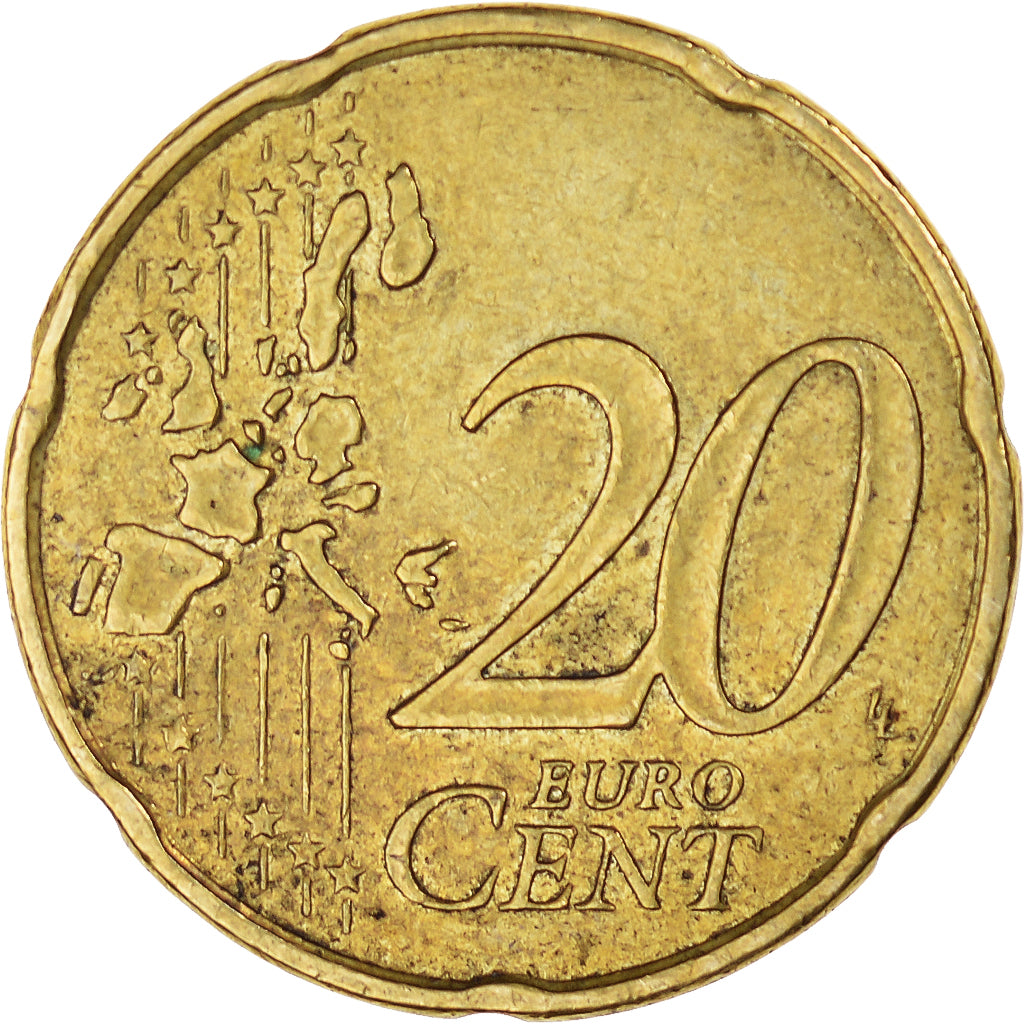 Moneda, Francia, 20 Euro Cent, 1999