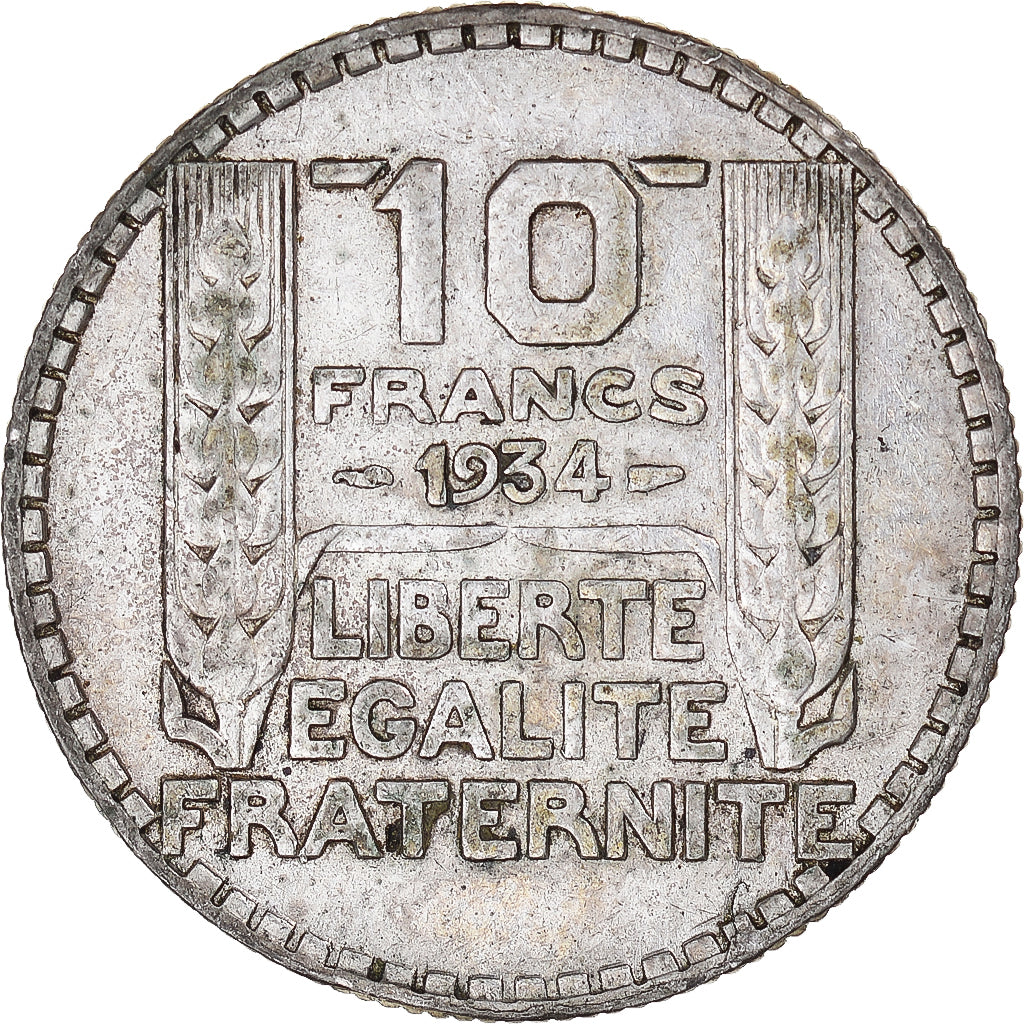 Coin, France, 10 Francs, 1934