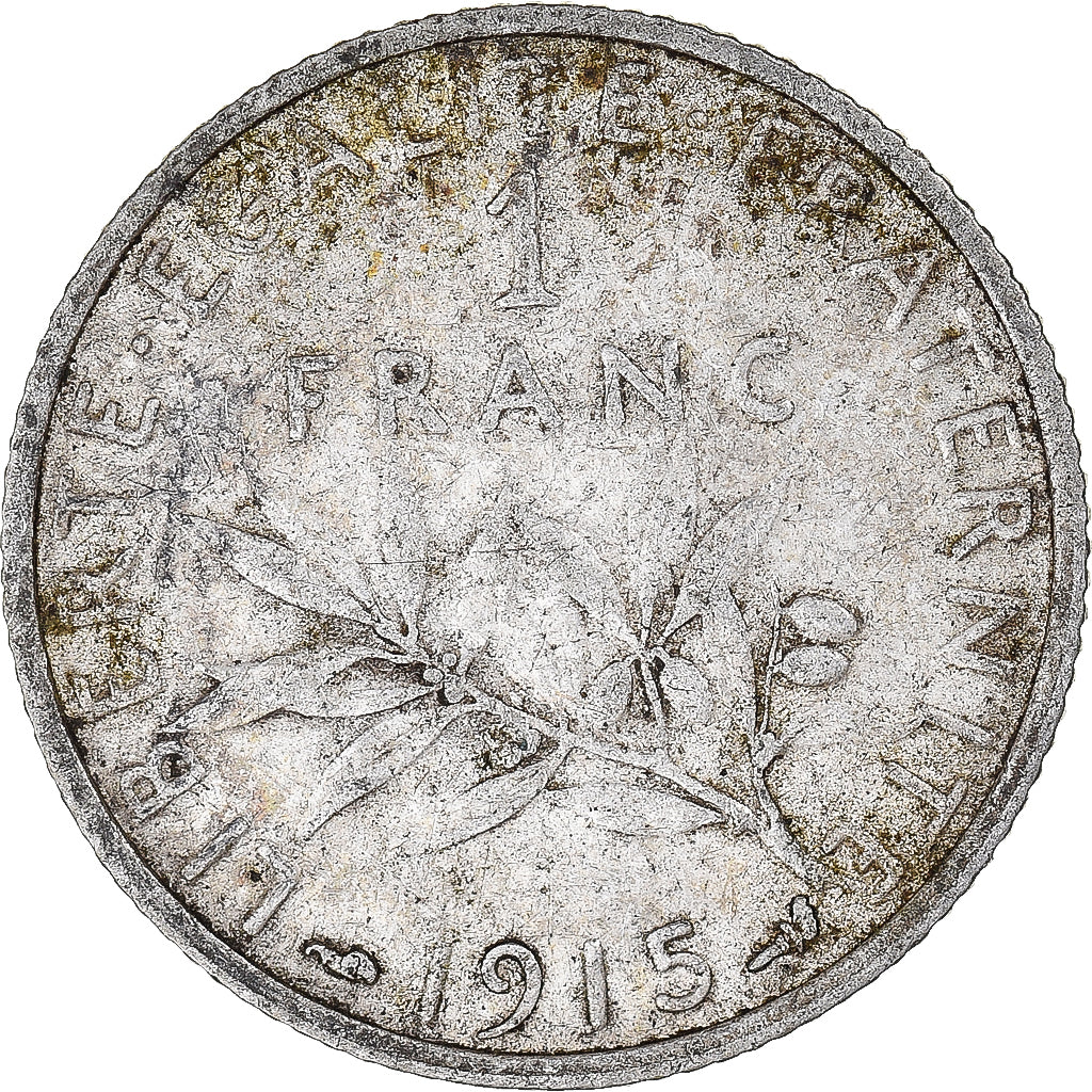 Münze, Frankreich, Franc, 1915