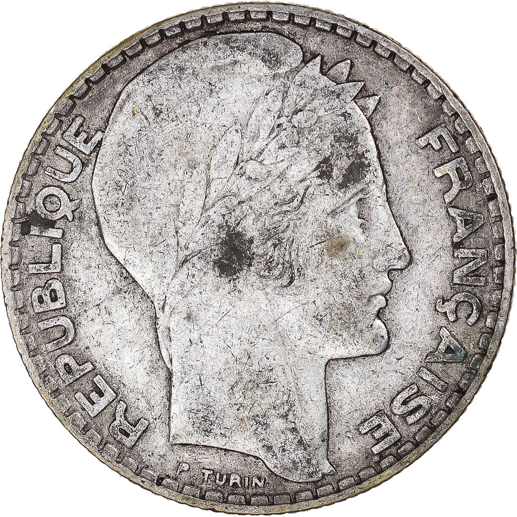 Munten, Frankrijk, 10 Francs, 1934