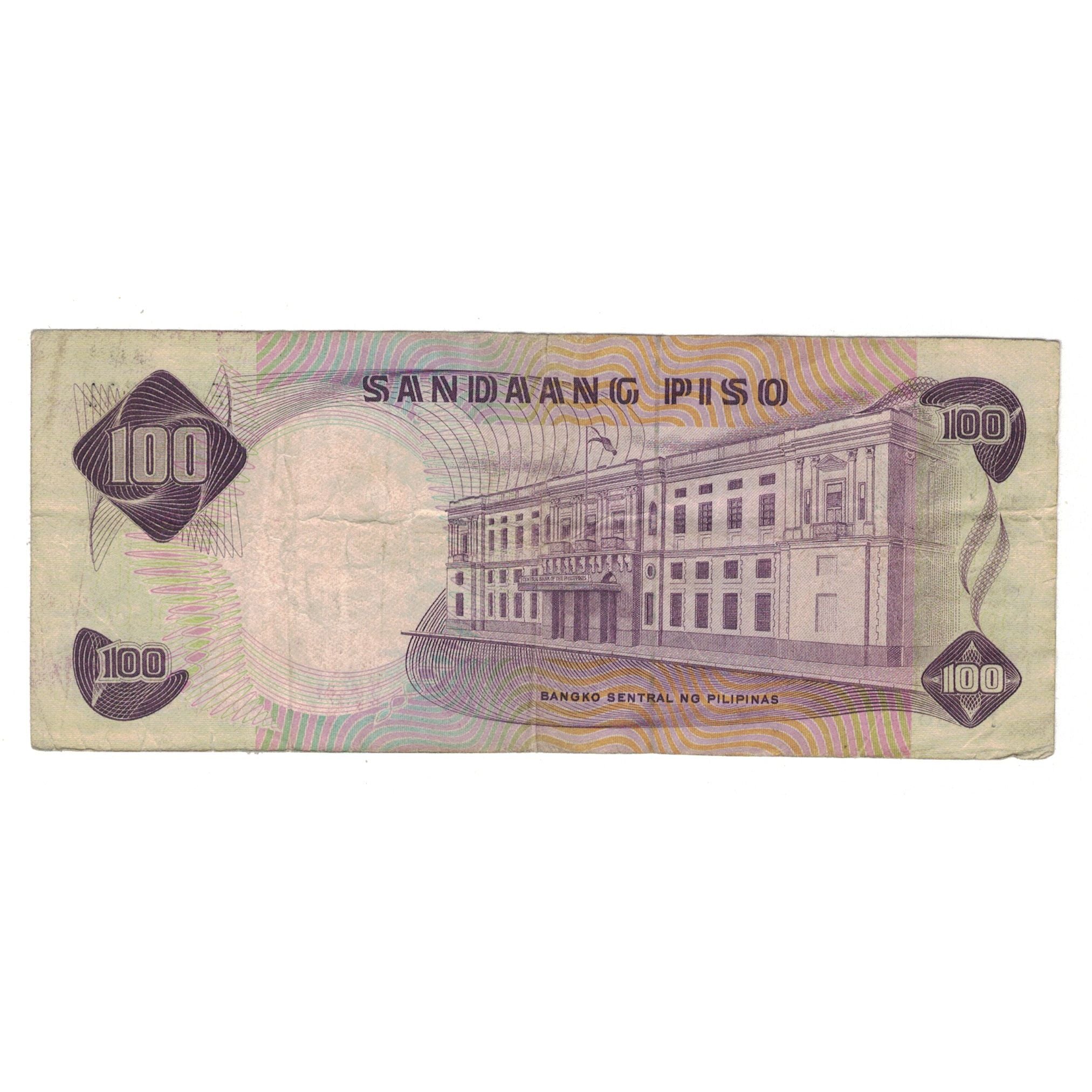 Billete, 100 Piso, Filipinas, KM:164A, BC