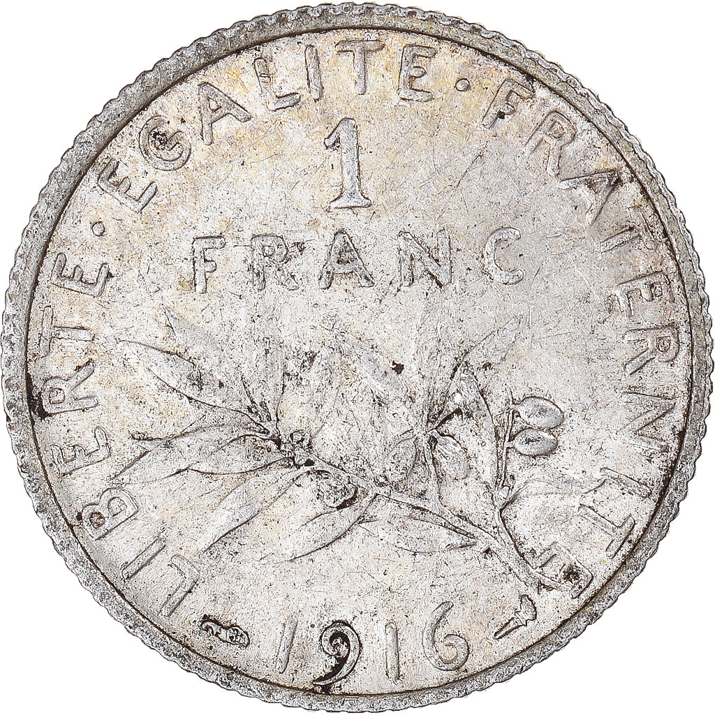 Coin, France, Franc, 1916