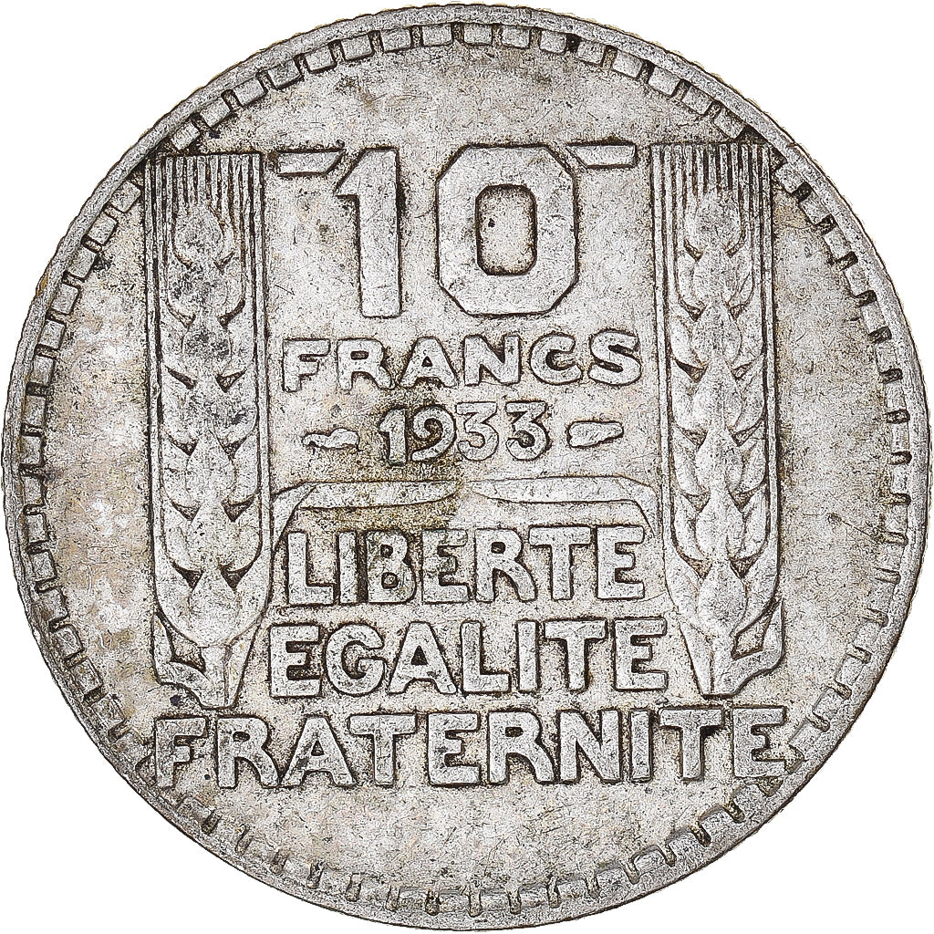 Moneda, Francia, 10 Francs, 1933